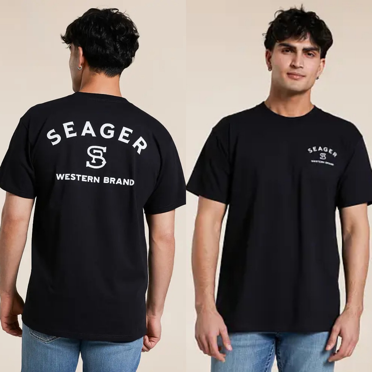 Streetwear Brand With A Logo - Classic Logo Black Vintage Western West