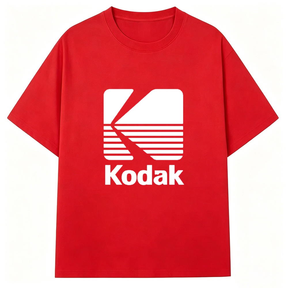 Kodak Classic K Logo T-Shirt,  - Streetwear Brand With A Logo avaliação e preço