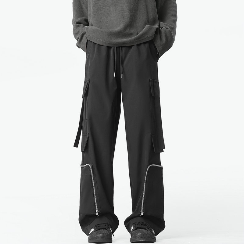Fashion Men Cargo Pants Loose  - Streetwear Brands avaliação e preço
