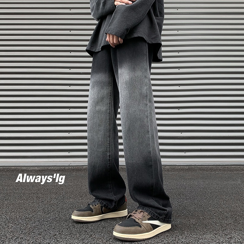 Loose Straight Leg Men's Jeans - Streetwear Brand Stoned & Co avaliação e preço