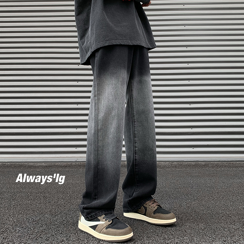 Loose Straight Leg Men's Jeans - Streetwear Brand Stoned & Co avaliação e preço